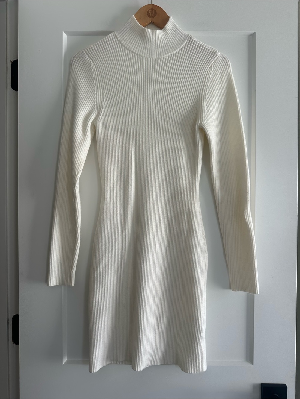 Abercrombie & Fitch Mock Neck Mini Sweater Dress